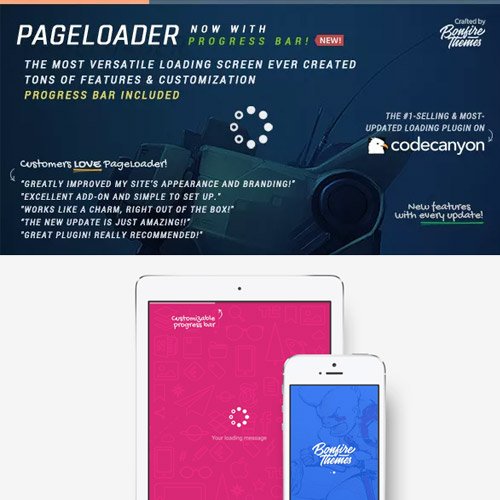 PageLoader | Loading Screen and Progress Bar for WordPress