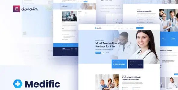 Medific – Medical Elementor Template Kit