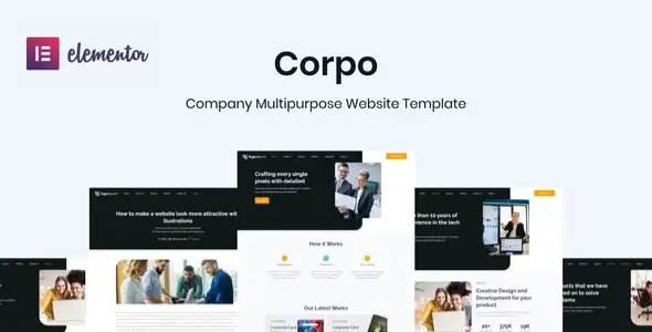 Corpo – Corporate Business Elementor Template Kit