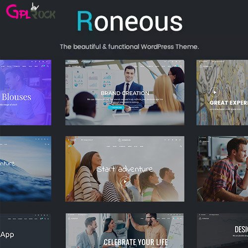 Roneous - Creative Multi-Purpose WordPress Theme